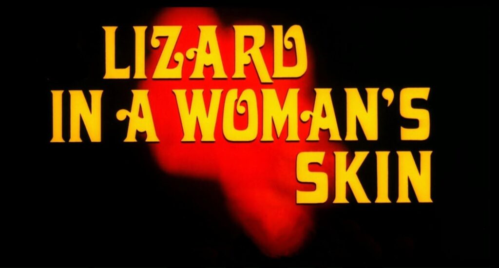 Lizard in a womans skin